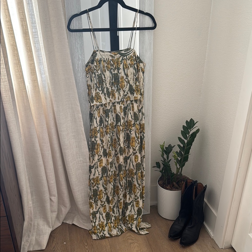 Leith Floral Maxi Dress with Spaghetti Straps